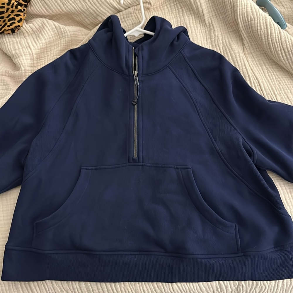 Lululemon Oversized Scuba Half-Zip with Hoodie (XL/XXL)
